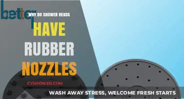 Why Shower Heads Feature Rubber Nozzles: Benefits and Maintenance Tips