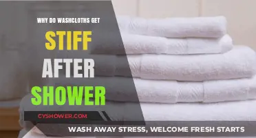 Why Washcloths Harden Post-Shower: Causes and Simple Solutions