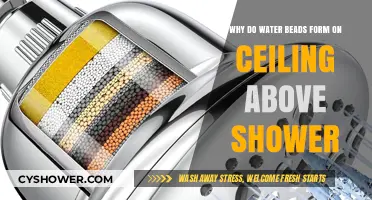Why Water Beads Form on Ceiling Above Shower: Causes and Solutions