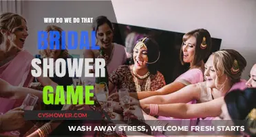 Unveiling the Fun: Why We Play Bridal Shower Games