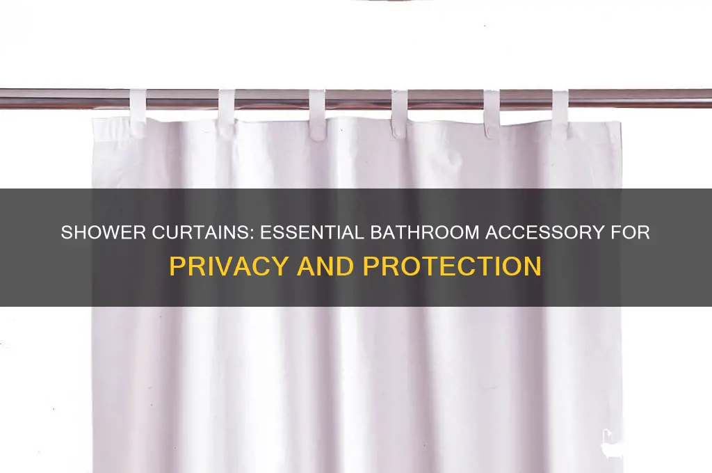why do we need shower curtains