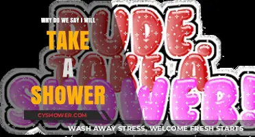 Why We Say 'I Will Take a Shower': Unpacking the Phrase