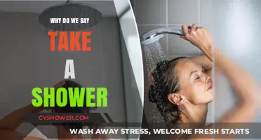 Why We Say 'Take a Shower': Unraveling the Everyday Phrase