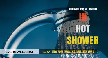 Hot Showers and Hair Lightening: Unraveling the Science Behind the Myth