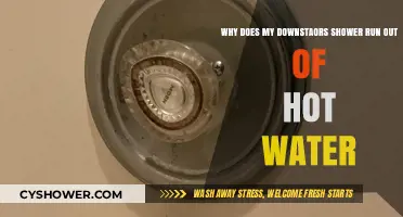 Why Your Downstairs Shower Loses Hot Water: Common Causes & Fixes