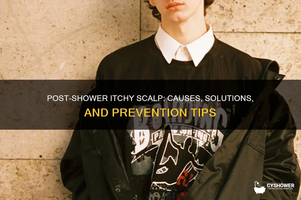why does my hair feel itchy after a shower