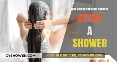 Why Hair Gets Crunchy After Shower: Causes and Solutions