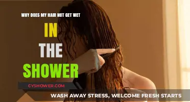 Why Your Hair Stays Dry in the Shower: Unraveling the Mystery