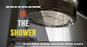 Why Shower Hot Water Pressure Drops: Causes and Fixes