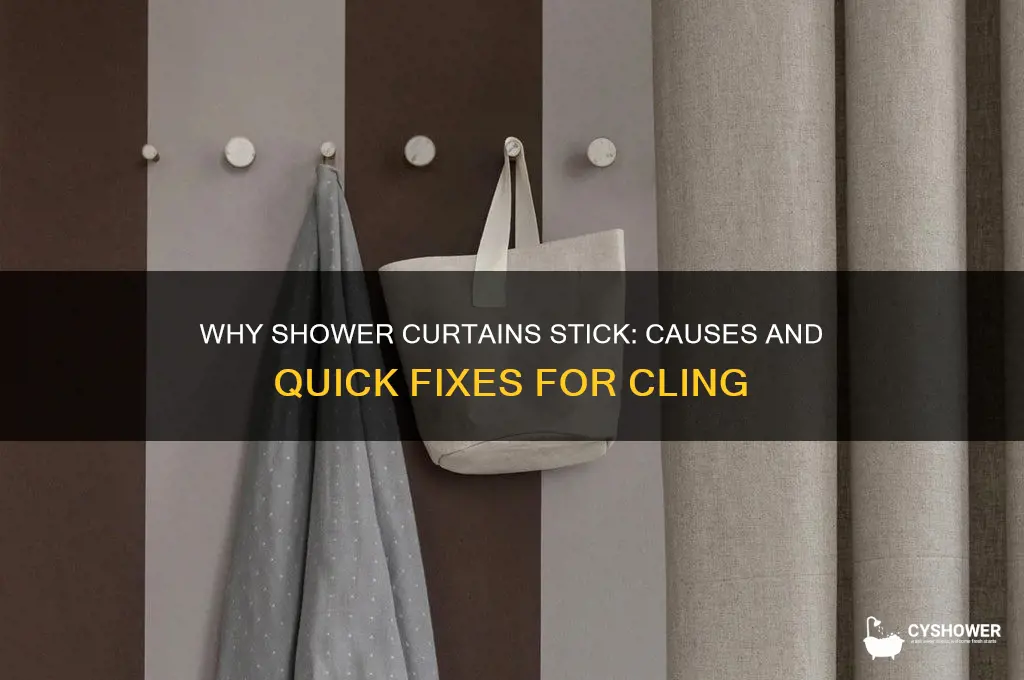 why does my shower curtain bloq in