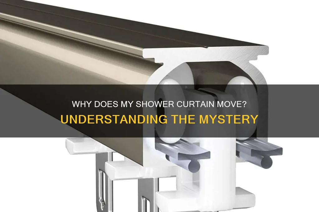 why does my shower curtain move