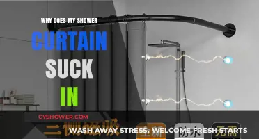 Why Your Shower Curtain Sucks In: Causes and Quick Fixes
