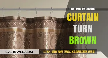 Why Does My Shower Curtain Turn Brown? Causes and Solutions