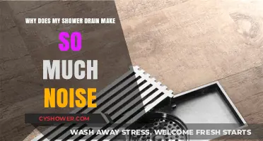 Why Does My Shower Drain Make So Much Noise?