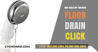 Why Your Shower Floor Drain Clicks: Causes and Quick Fixes