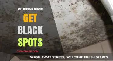 Why Black Spots Appear in Your Shower and How to Prevent Them