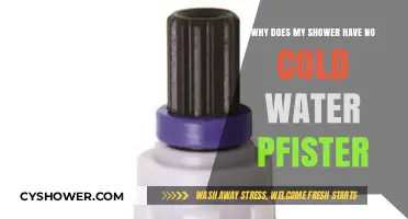 Why Your Pfister Shower Lacks Cold Water: Troubleshooting Guide