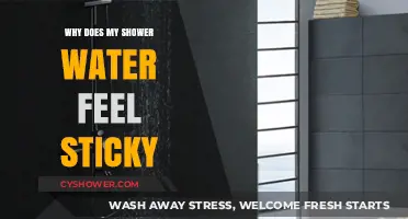 Why Does My Shower Water Feel Sticky? Causes and Solutions