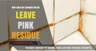 Why Shower Water Leaves Pink Residue: Causes and Solutions