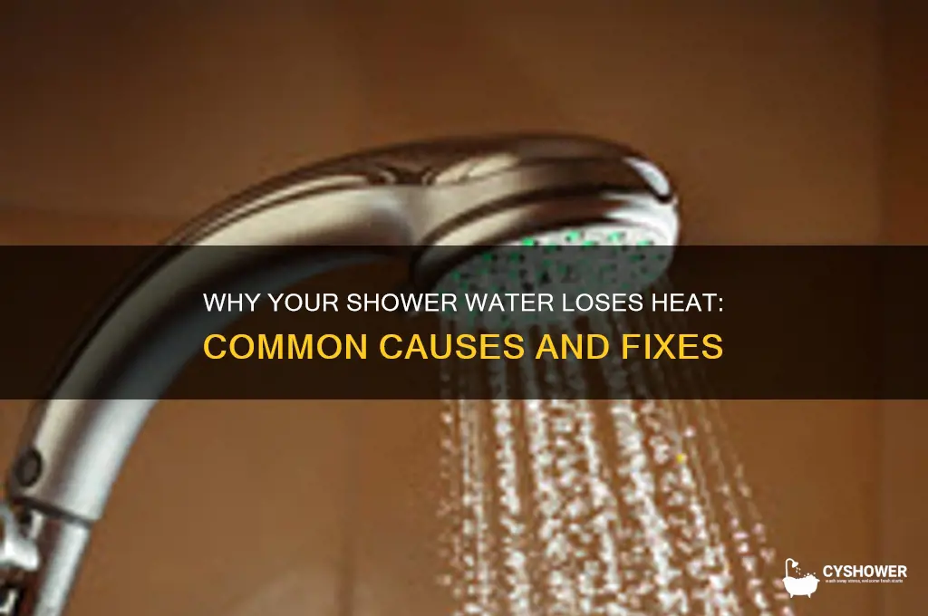 why does my shower water not stay hot