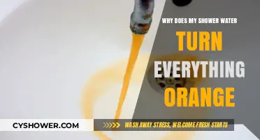Why Shower Water Turns Everything Orange: Causes and Solutions