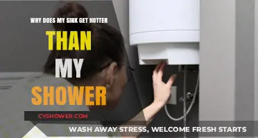 Why Your Sink Water Heats Up Faster Than Your Shower