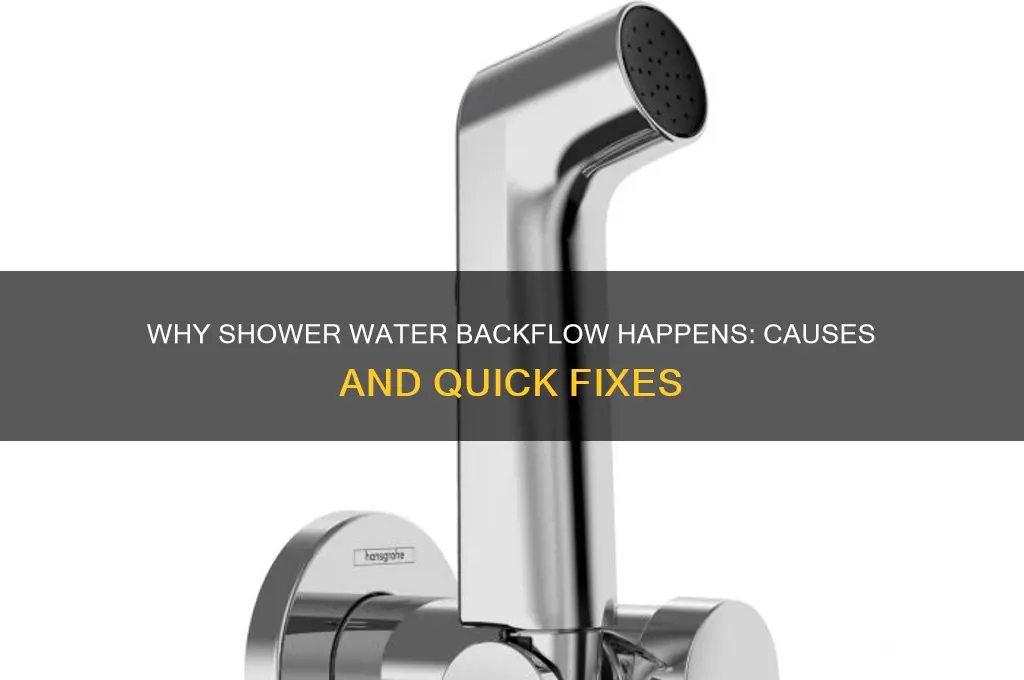 why does my water sometimes come out of shower