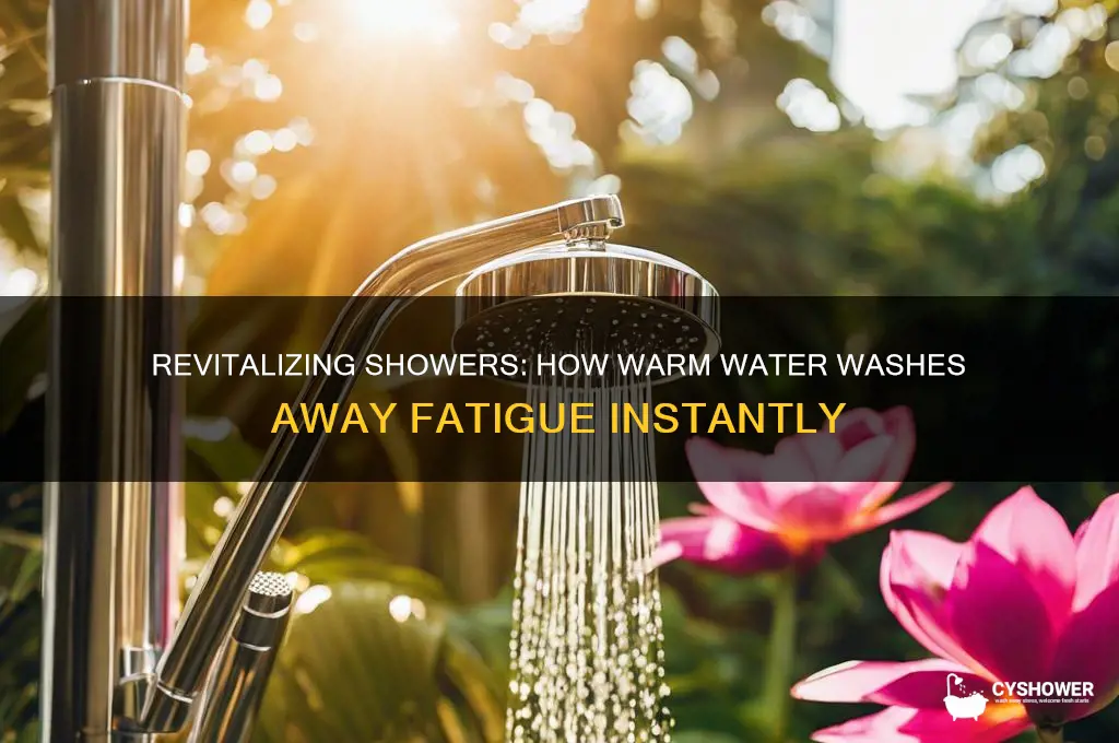 why does shower get remove of tired