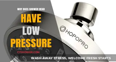 Why Your Shower Head Has Low Pressure: Common Causes and Fixes