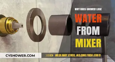 Why Your Shower Mixer Loses Water: Common Causes and Fixes
