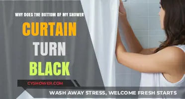 Why Does the Bottom of My Shower Curtain Turn Black?