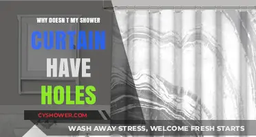 Why Shower Curtains Lack Holes: Uncovering the Design Mystery