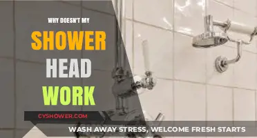 Troubleshooting Shower Head Issues: Why Isn't My Shower Head Working?