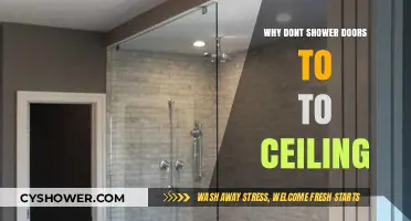 Why Shower Doors Don’t Reach the Ceiling: Practical Reasons Explained
