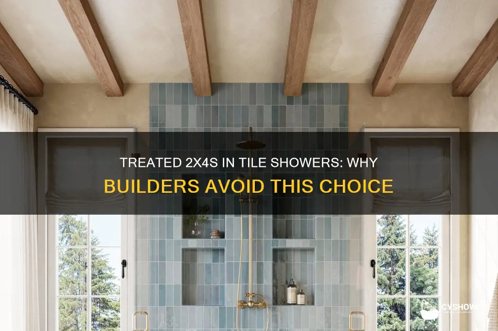 why dont they use treated 2x4