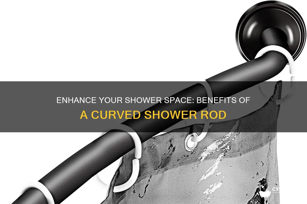 why get a curved shower rod