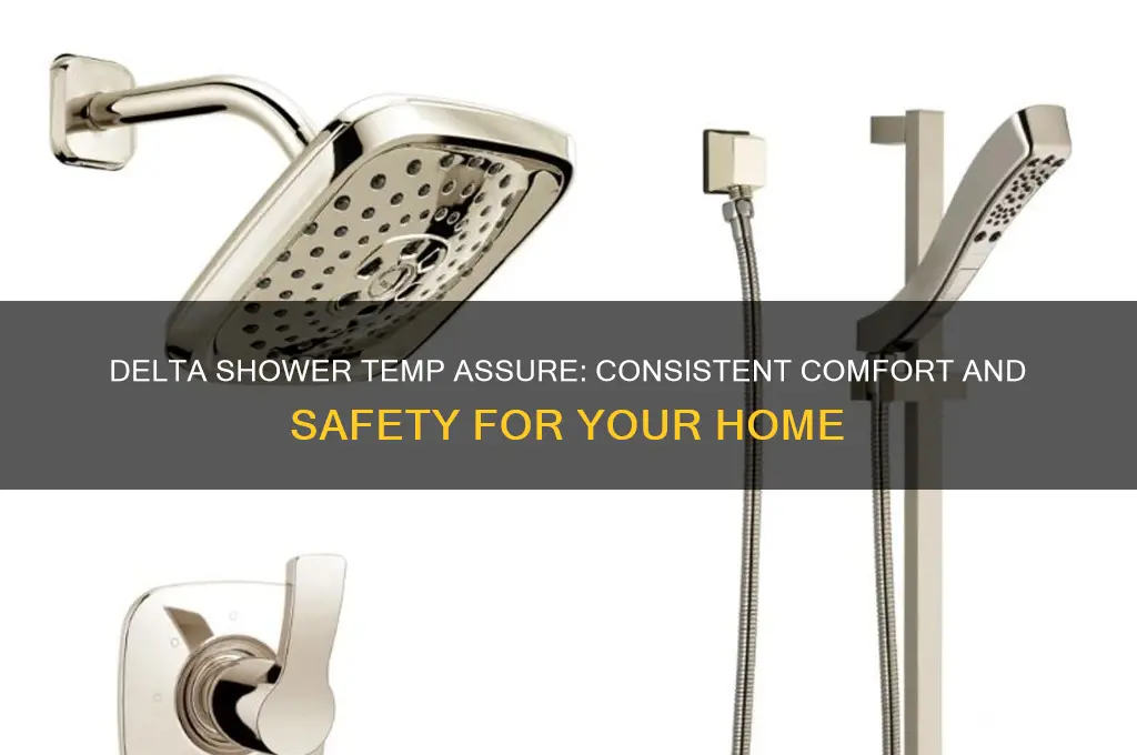 why get delta shower temp assure