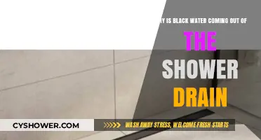 Black Water from Shower Drain: Causes and Solutions Explained