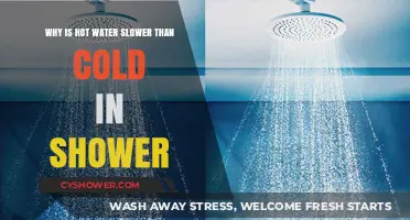 Why Hot Water Takes Longer Than Cold in Your Shower