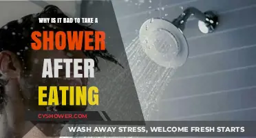 Showering After Meals: Why It's Harmful to Your Digestion and Health