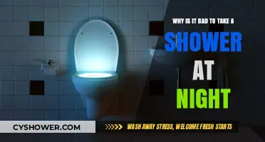 Nighttime Showers: Uncovering the Hidden Health Risks and Disadvantages