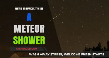 Challenges of Spotting Meteor Showers: Light Pollution, Timing, and Luck