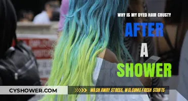 Why Dyed Hair Feels Crusty Post-Shower: Causes and Solutions