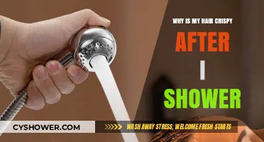 Why Your Hair Feels Crispy After Showering: Causes and Solutions