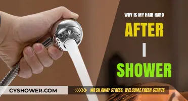 Why Does My Hair Feel Hard After Showering? Explained