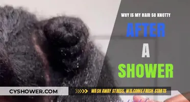 Post-Shower Tangles: Understanding Why Your Hair Knots After Washing