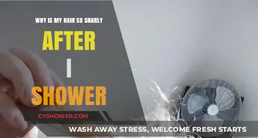 Post-Shower Tangles: Unraveling Why Your Hair Gets Snarly After Washing