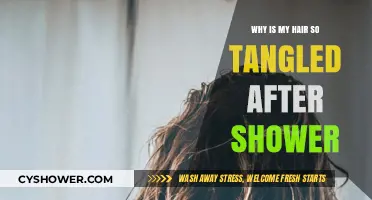Post-Shower Hair Woes: Unraveling the Mystery of Tangled Strands