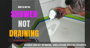 Troubleshooting RV Shower Drain Issues: Causes and Quick Fixes