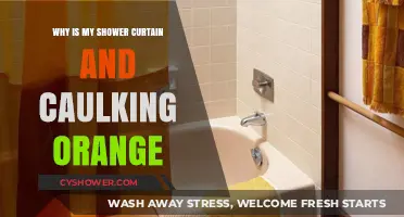 Orange Shower Curtain and Caulking: Causes and Solutions Explained